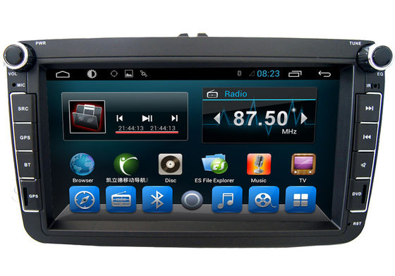 Chine Volkswagen noir Deckless navigation AST androïde - 8087 de GPS de voiture de 8 pouces fournisseur