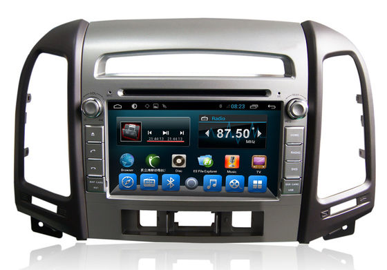 Chine Haut niveau androïde de Santa Fe 2010-2012 de lecteur DVD de Hyundai de navigation de GPS Glonass de voiture fournisseur