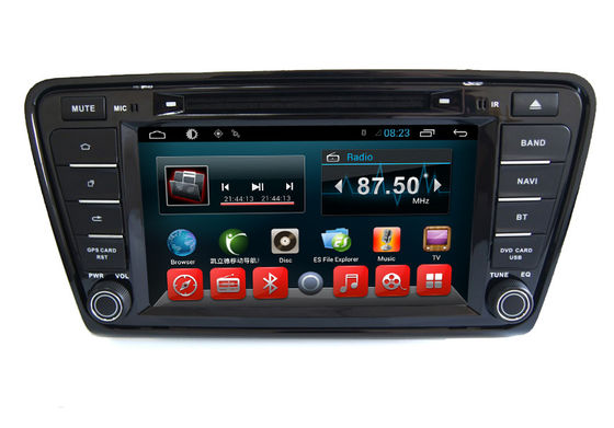 Chine Voiture androïde de système de navigation de VW GPS de joueur de Dvd MP3 MP4 de voiture Skoda Octavia A7 fournisseur