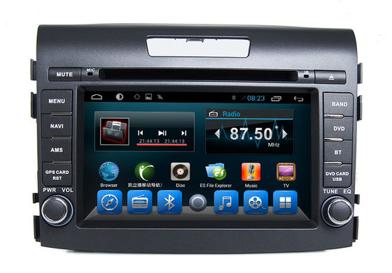 Chine Joueur automatique de radio du noyau le RDS de quadruple d'androïde du lecteur DVD CRV 2012 de la voiture TV de multimédia de DVD GPS fournisseur