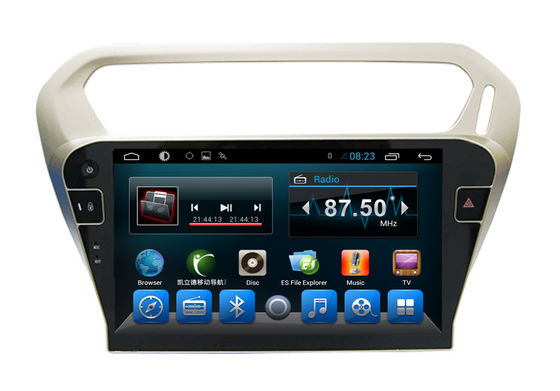 Chine Systèmes de Kitkat du système de navigation de Peugeot de lecteur DVD de voiture de noyau de quadruple 301 fournisseur