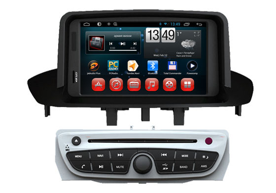 Chine Lecteur DVD de voiture de vacarme de double de la radio TV d'OS GPS de l'androïde 4,4 pour Renault Megane 2014 fournisseur