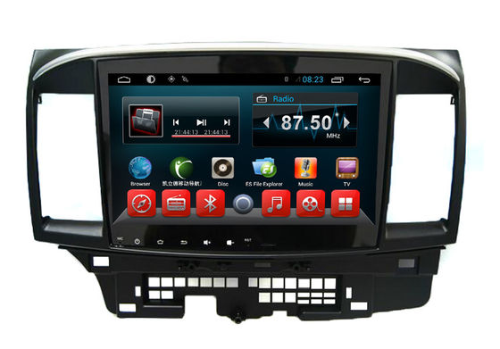 Chine Navigateur automatique de GPS de radio pour le système androïde EX de noyau de quadruple de Mitsubishi Lancer fournisseur
