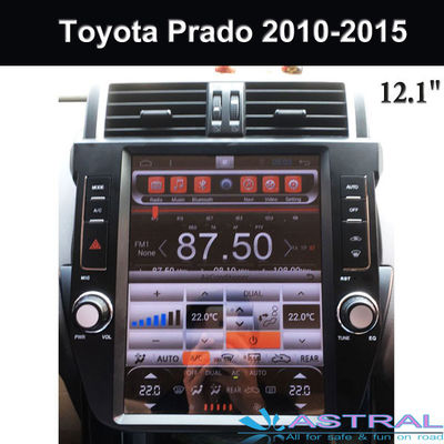 Chine Écran tactile des véhicules à moteur Prado 2010 de Tesla de navigation de Kitkat Toyota GPS de multimédia d'Android 2015 fournisseur