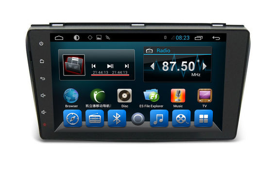 Chine Double navigation Bluetooth, système de navigation de voiture de multimédia Mazda 3 2004-2009 de vacarme d'Android 6,0 fournisseur