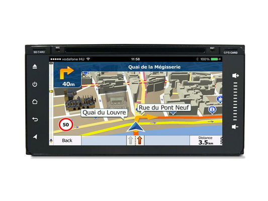 Chine Lecteur DVD de voiture d'écran tactile de lien de miroir pour l'universel de Toyota, système de navigation de Toyota fournisseur