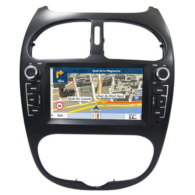 Chine Système de navigation stéréo de Peugeot de kits d'installation de voiture, autoradio de Peugeot 206 Android avec Bluetooth et généralistes fournisseur