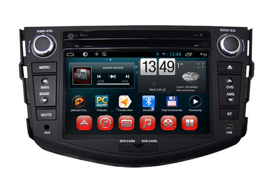Chine Radio androïde de BT TV de contrôle de volant de lecteur DVD de voiture de navigation de Toyota RAV4 GPS fournisseur