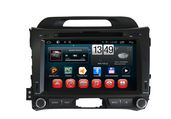 Chine Zone BT TV iPod 3G WIFI de navigation androïde de multimédia de lecteur DVD de voiture de Kia Sportage R double fournisseur