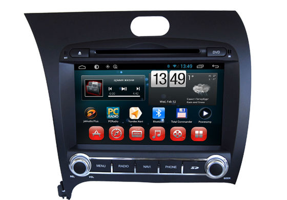 Chine navigation 2013 androïde de GPS de lecteur DVD de KIA de forte de 3G WIFI Bluetooth Cerato K3 pour des voitures fournisseur
