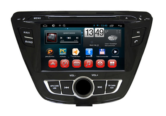 Chine Entrée 2014 stéréo androïde d'appareil-photo d'Elantra GPS iPod SWC de lecteur DVD de Hyundai d'autoradio fournisseur
