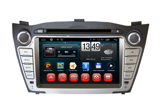 Chine Entrée androïde Bluetooth d'appareil-photo de Rearview de navigation de GPS de lecteur DVD d'IX35 Tucson Hyundai fournisseur