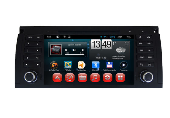 Chine Hébreu central de BMW E39 Multimidia GPS d'écran tactile de pal avec DVD/BT/ISDBT/DVBT/ATSC fournisseur