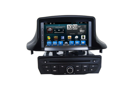 Chine écran tactile stéréo audio du système de navigation de voiture de 2din GPS DVD pour Renault Megane fournisseur