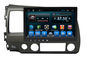 Double écran de lecteur DVD de Bluetooth de PC de voiture de radio de vacarme 2006-2011 civique grand fournisseur