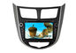 Double écran tactile des médias TV BT de GPS de navigation de Solaris d'accent de Verna de lecteur DVD de HYUNDAI de zone fournisseur