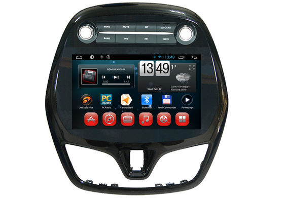 Chine Les joueurs de Dvd androïdes de voiture étincellent la ROM du noyau 16G de quadruple de navigation de Chevrolet GPS fournisseur