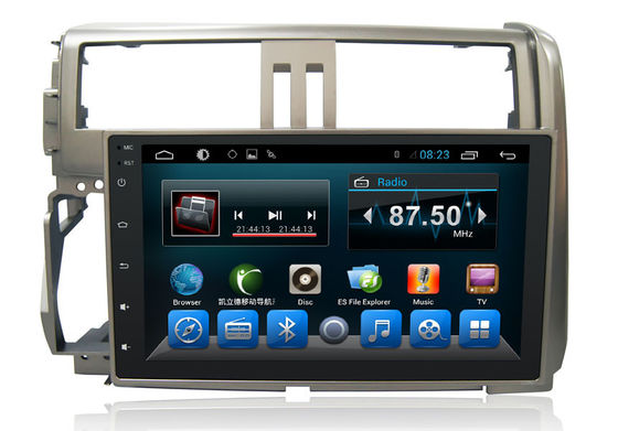 Chine Android 6,0 dans la navigation stéréo Bluetooth Prado 2012 de Toyota GPS de voiture de tiret fournisseur