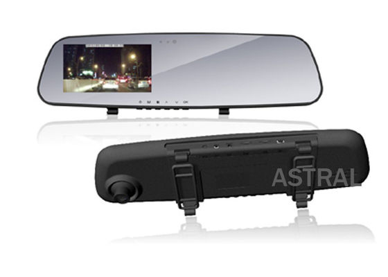 Chine Le système de secours de stationnement d'inverse de voiture d'appareil-photo de miroir de DVR 420TVL avec des mains de Bluetooth libèrent fournisseur